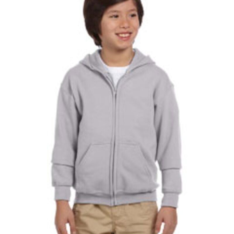Youth Heavy Blend™ Full-Zip Hooded Sweatshirt Thumbnail