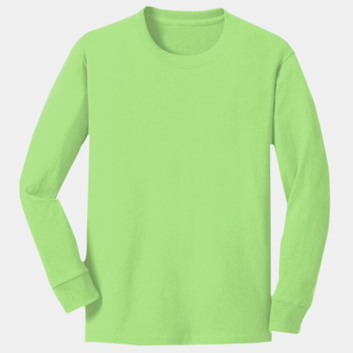 Port & Company Youth Long Sleeve Core Cotton Tee PC54YLS Youth Long Sleeve Core Cotton Tee Thumbnail
