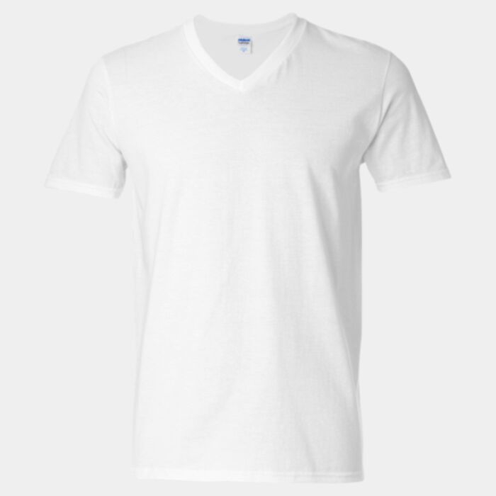 Gildan Unisex Softstyle® V-Neck T-Shirt 64V00 Unisex Softstyle® V-Neck T-Shirt Thumbnail