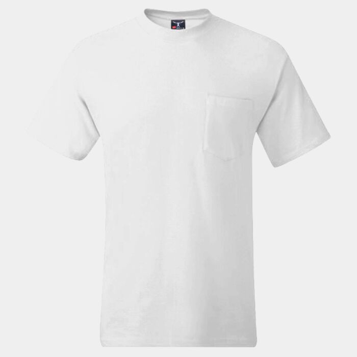 Hanes Men's Beefy-T® Pocket T-Shirt 5190 Men's Beefy-T® Pocket T-Shirt Thumbnail