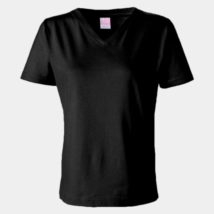 LAT Women's Premium Jersey V-Neck Tee 3587 Women's Premium Jersey V-Neck Tee Thumbnail