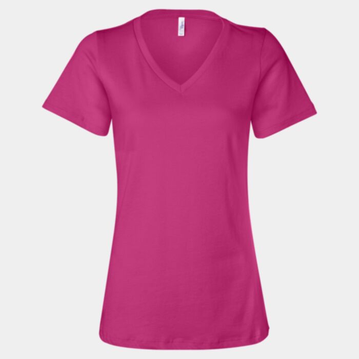 Bella + Canvas Women’s Relaxed Jersey V-Neck Tee 6405 Women’s Relaxed Jersey V-Neck Tee Thumbnail