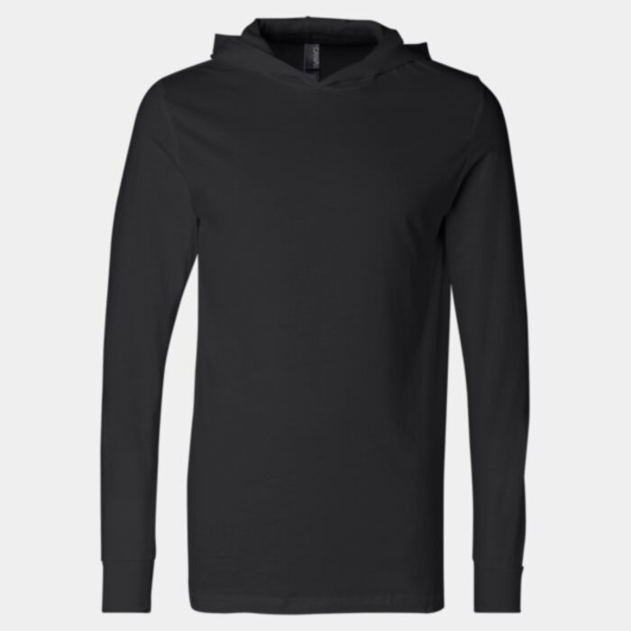 Bella + Canvas Unisex Jersey Hooded Long Sleeve Tee 3512 Unisex Jersey Hooded Long Sleeve Tee Thumbnail