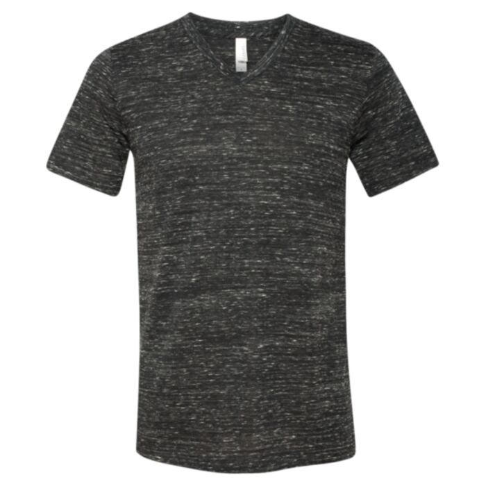 Bella + Canvas Unisex Textured Jersey V-Neck Tee 3655 Unisex Textured Jersey V-Neck Tee Thumbnail