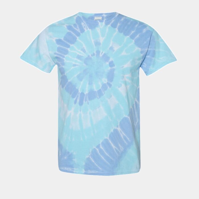 Dyenomite Multi-Color Spiral Tie-Dyed T-Shirt 200MS Multi-Color Spiral Tie-Dyed T-Shirt Thumbnail