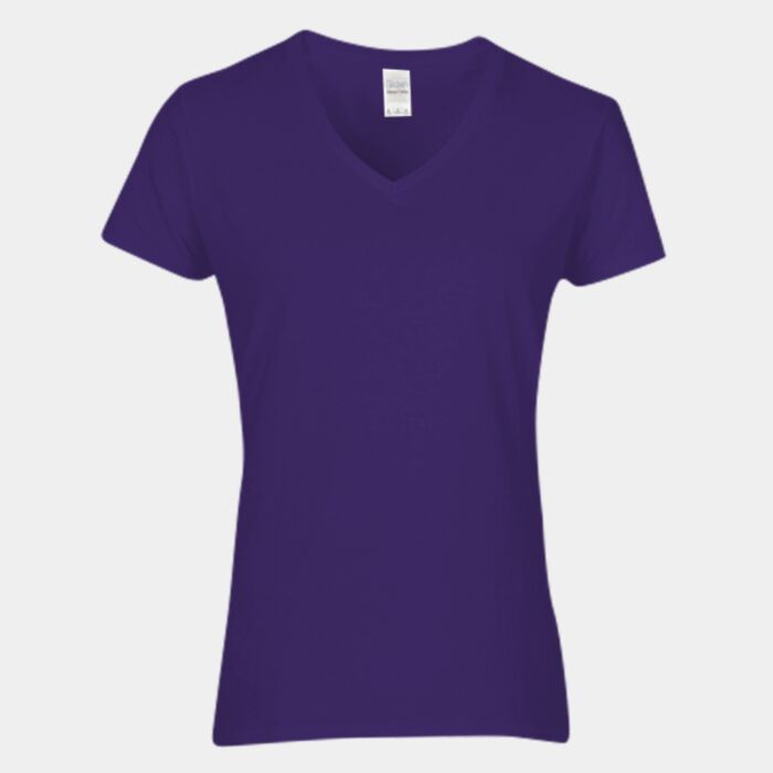 Gildan Women's Heavy Cotton™ V-Neck T-Shirt 5V00L Women's Heavy Cotton™ V-Neck T-Shirt Thumbnail