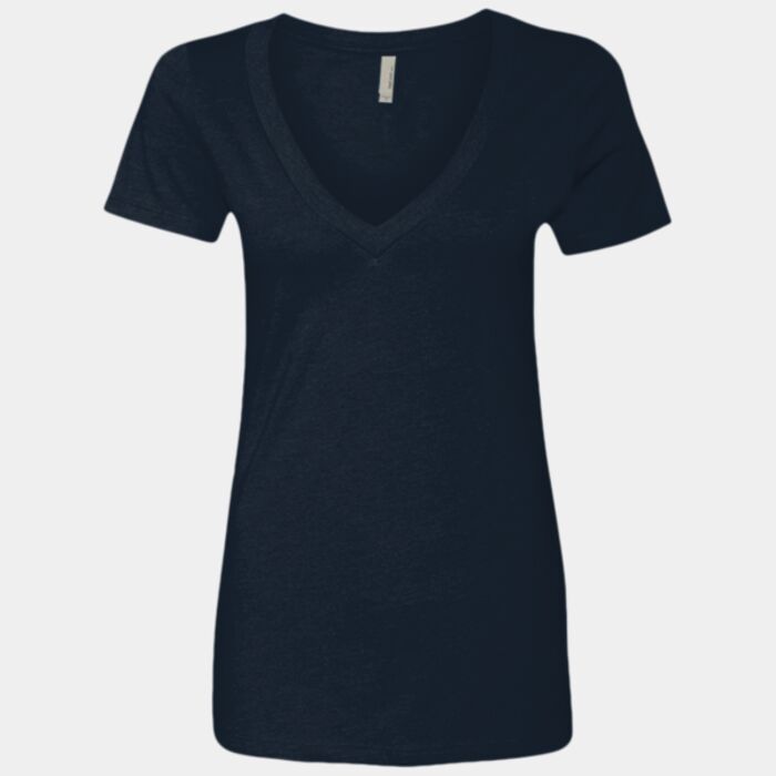 Next Level Apparel Women’s CVC Deep V-Neck T-Shirt 6640 Women’s CVC Deep V-Neck T-Shirt Thumbnail
