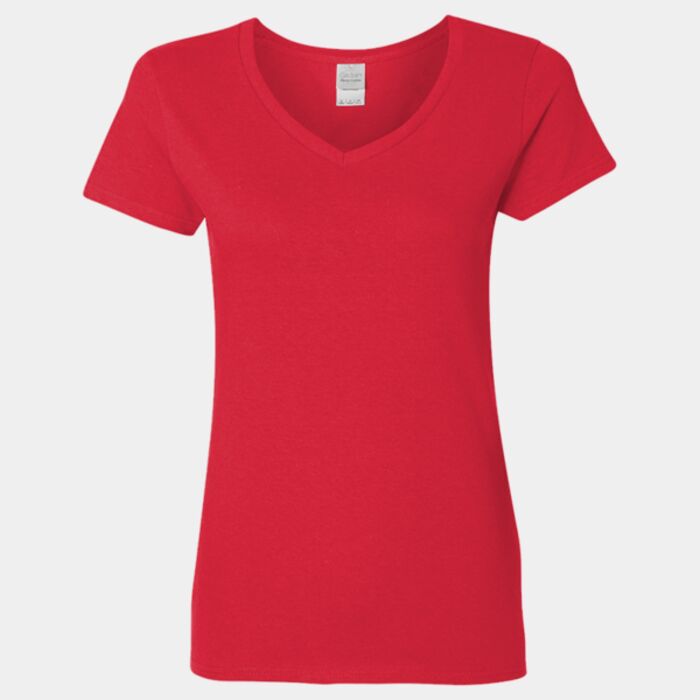 Gildan Ladies' Heavy Cotton™ V-Neck T-Shirt G500VL Ladies' Heavy Cotton™ V-Neck T-Shirt Thumbnail