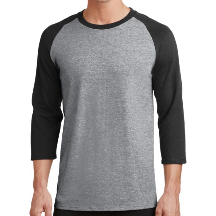 Port & Company Core Blend 3/4 Sleeve Raglan Tee PC55RS Core Blend 3/4 Sleeve Raglan Tee Thumbnail