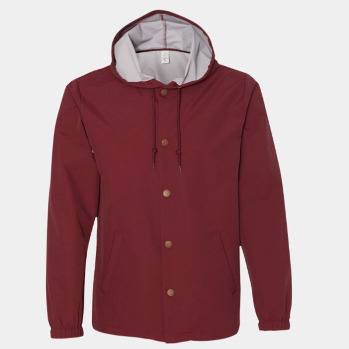 Independent Trading Co. Men's Water-Resistant Hooded Windbreaker EXP95NB Men's Water-Resistant Hooded Windbreaker Thumbnail