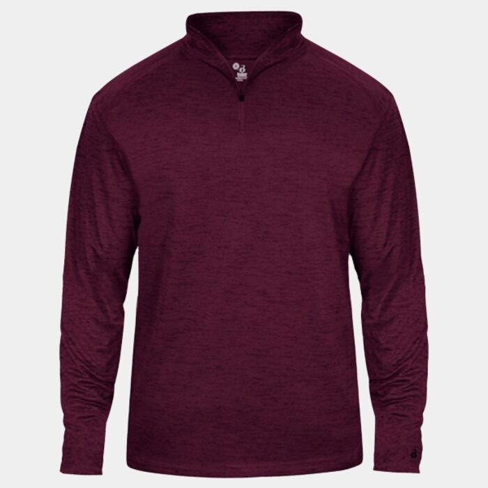 Badger Men's Tonal Blend Quarter-Zip Pullover 4172 Men's Tonal Blend Quarter-Zip Pullover Thumbnail