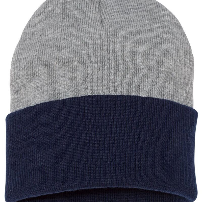 12" Color Blocked Cuffed Beanie Thumbnail