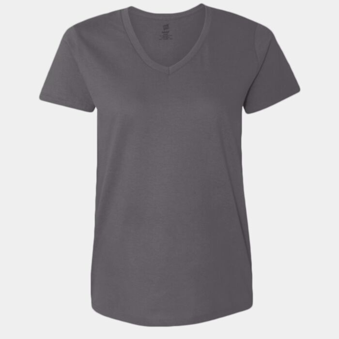 Hanes Women's Essential-T V-Neck T-Shirt 5780 Women's Essential-T V-Neck T-Shirt Thumbnail
