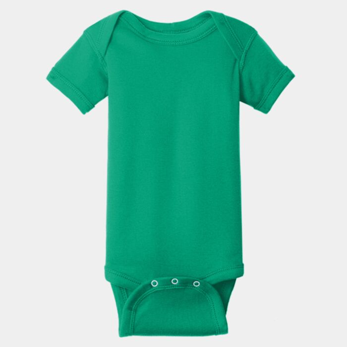 Rabbit Skins Infant Short Sleeve Baby Rib Bodysuit RS4400 Infant Short Sleeve Baby Rib Bodysuit Thumbnail