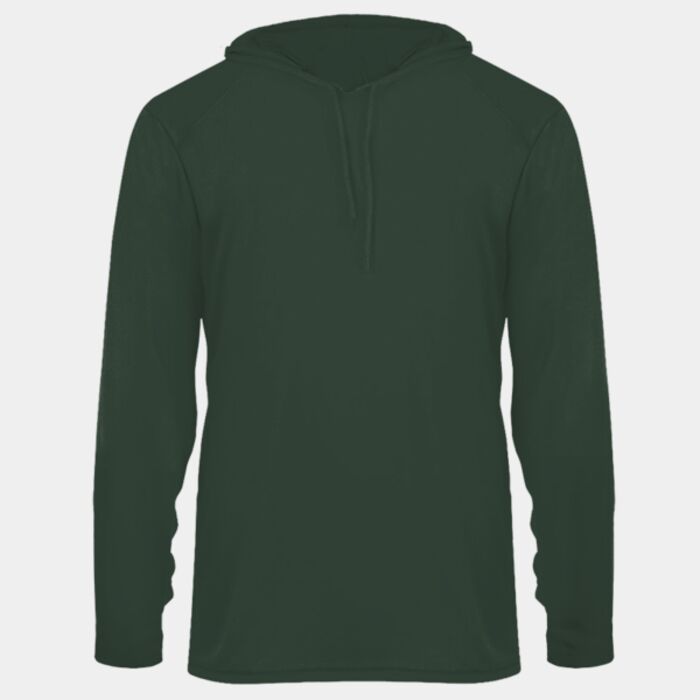 Badger Unisex B-Core Long-Sleeve Performance Hooded T-Shirt 4105 Unisex B-Core Long-Sleeve Performance Hooded T-Shirt Thumbnail