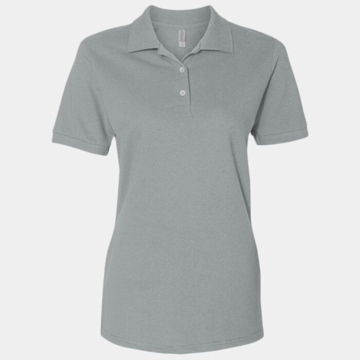 Jerzees Women's 100% Ring-Spun Cotton Piqué Polo 443W Women's 100% Ring-Spun Cotton Piqué Polo Thumbnail