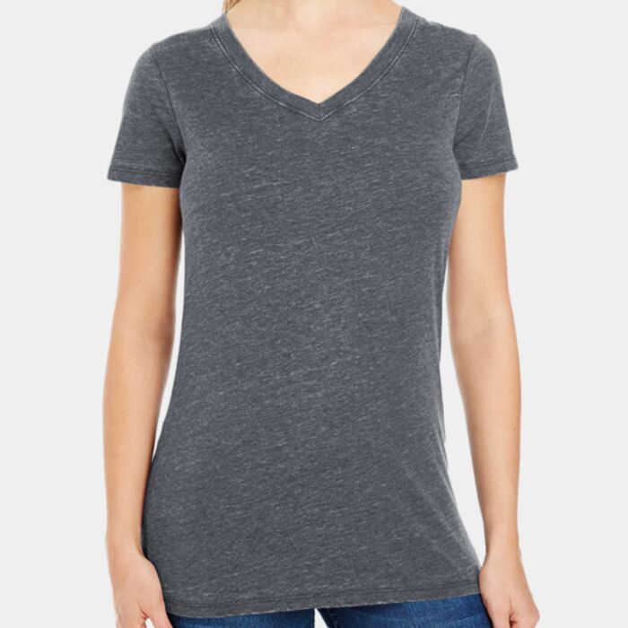 Threadfast Apparel Ladies' Vintage Dye Short-Sleeve V-Neck T-Shirt 208B Ladies' Vintage Dye Short-Sleeve V-Neck T-Shirt Thumbnail