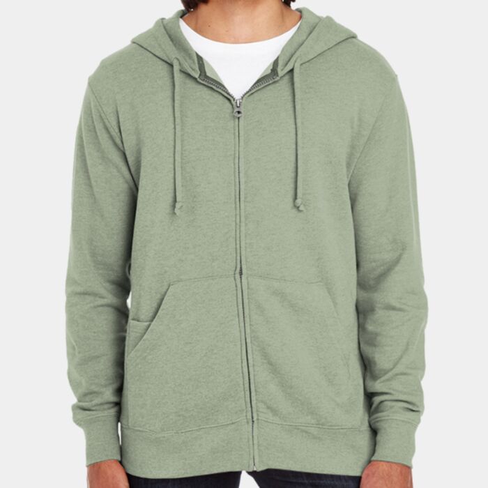 Threadfast Apparel Unisex Triblend French Terry Full-Zip 321Z Unisex Triblend French Terry Full-Zip Thumbnail