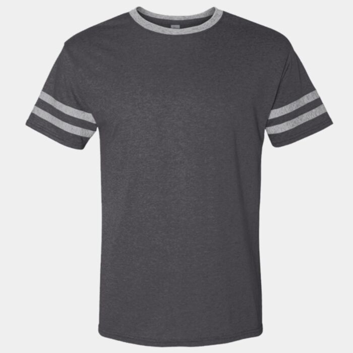 Jerzees Unisex Triblend Varsity Ringer T-Shirt 602MR Unisex Triblend Varsity Ringer T-Shirt Thumbnail