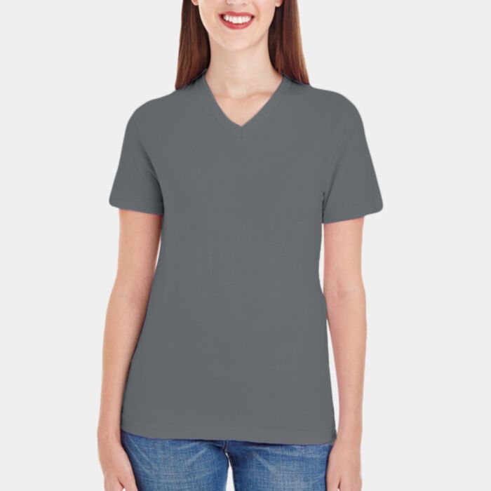 American Apparel Women's Fine Jersey Classic V-Neck Tee 2356W Women's Fine Jersey Classic V-Neck Tee Thumbnail