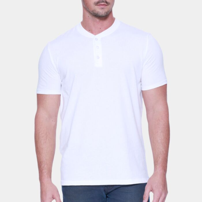 StarTee Men's CVC Henley T-Shirt ST2460 Men's CVC Henley T-Shirt Thumbnail