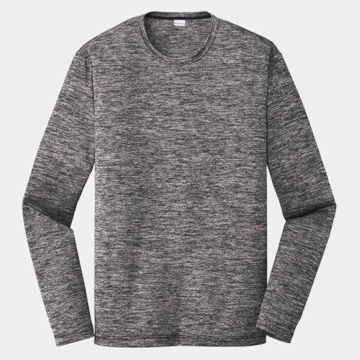 Sport Tek PosiCharge ® Long Sleeve Electric Heather Tee ST390LS PosiCharge ® Long Sleeve Electric Heather Tee Thumbnail