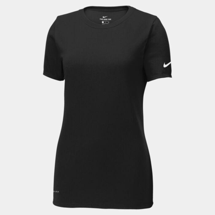 Nike Women's Dri FIT Cotton/Poly Scoop Neck Tee NKBQ5234 Women's Dri FIT Cotton/Poly Scoop Neck Tee Thumbnail