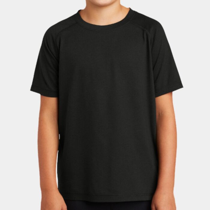 Sport Tek Youth PosiCharge ® Tri Blend Wicking Raglan Tee YST400 Youth PosiCharge ® Tri Blend Wicking Raglan Tee Thumbnail