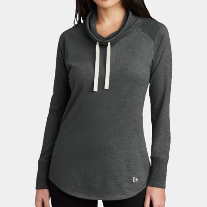 New Era Women's Sueded Cotton Blend Cowl Tee LNEA123 Women's Sueded Cotton Blend Cowl Tee Thumbnail