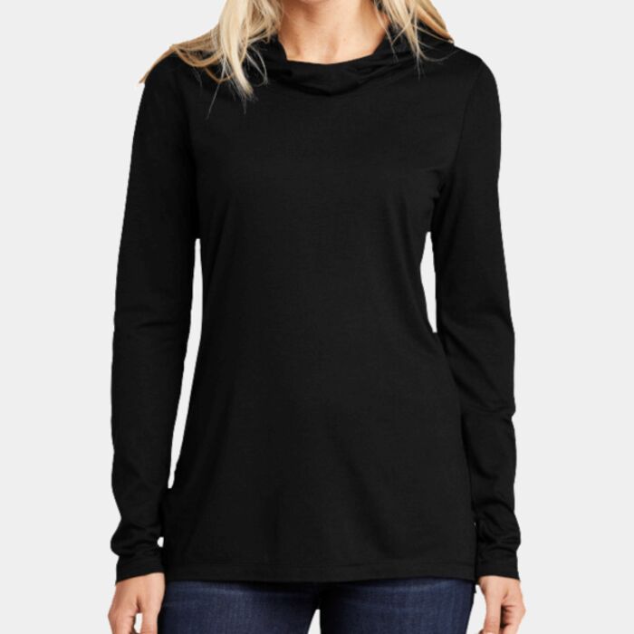 Sport Tek Women's PosiCharge ® Tri Blend Wicking Long Sleeve Hoodie LST406 Women's PosiCharge ® Tri Blend Wicking Long Sleeve Hoodie Thumbnail