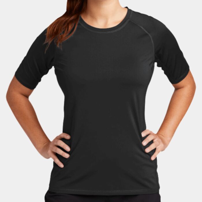 Sport Tek Women's Rashguard Tee LST470 Women's Rashguard Tee Thumbnail