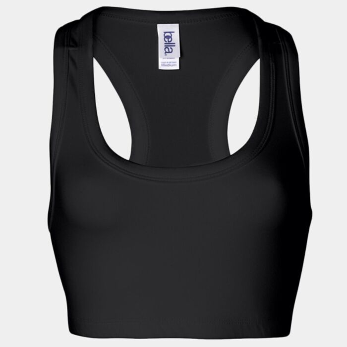 Bella + Canvas Women's Nylon Spandex Sports Bra 970 Women's Nylon Spandex Sports Bra Thumbnail