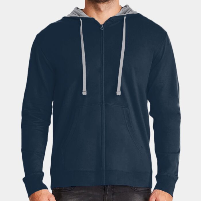 Next Level Apparel Unisex Laguna Full-Zip Hoodie Sweatshirt 9601 Unisex Laguna Full-Zip Hoodie Sweatshirt Thumbnail