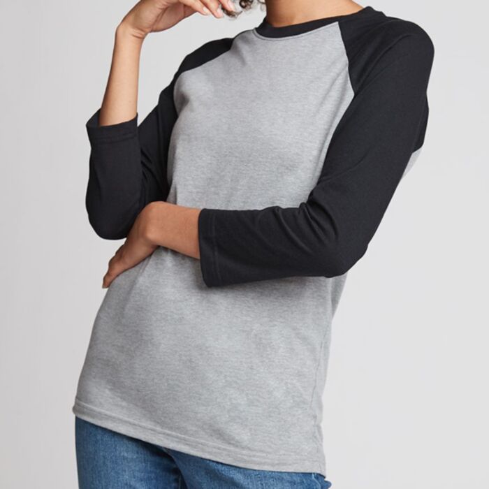 Next Level Apparel Unisex CVC Three-Quarter Sleeve Raglan T-Shirt 6251 Unisex CVC Three-Quarter Sleeve Raglan T-Shirt Thumbnail