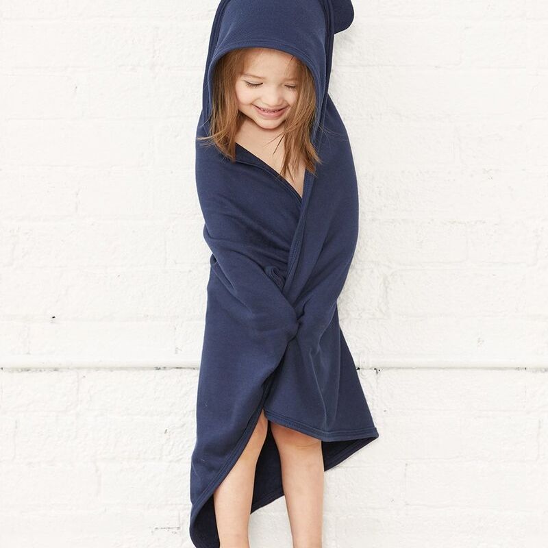 Terry Cloth Hooded Towel with Ears Thumbnail