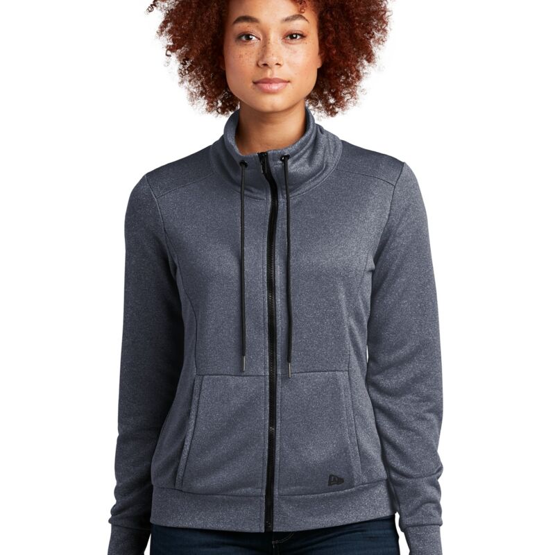 Women's Performance Terry Full Zip Cowl Thumbnail