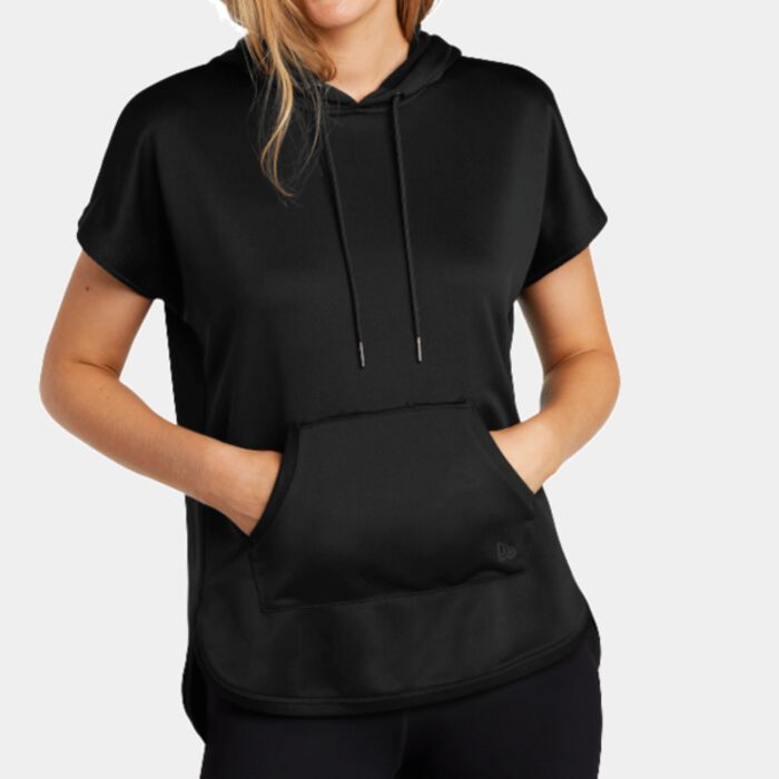 New Era Women's Performance Terry Short Sleeve Hoodie LNEA533 Women's Performance Terry Short Sleeve Hoodie Thumbnail