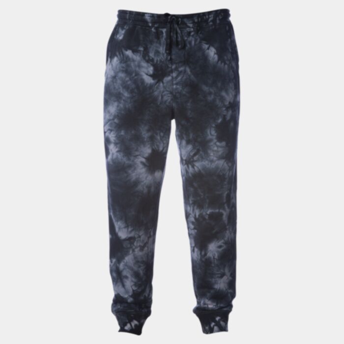 Unisex Tie-Dyed Fleece Sweatpants Thumbnail