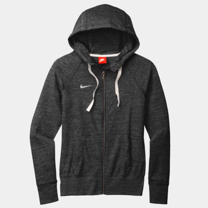 Nike Women's Gym Vintage Full Zip Hoodie CN9402 Women's Gym Vintage Full Zip Hoodie Thumbnail