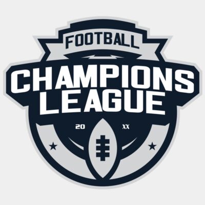 Champions League Football logo template Thumbnail