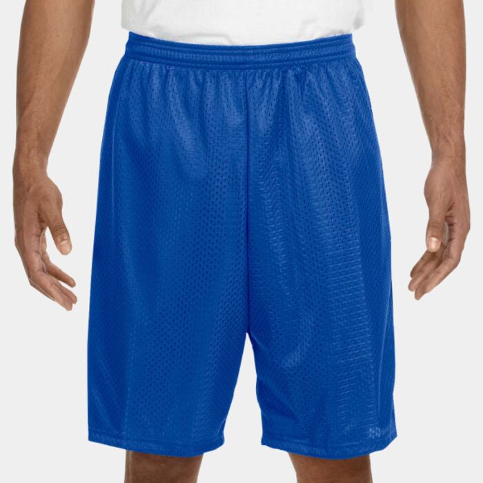 A4 Adult Nine Inch Inseam Mesh Short N5296 Adult Nine Inch Inseam Mesh Short Thumbnail