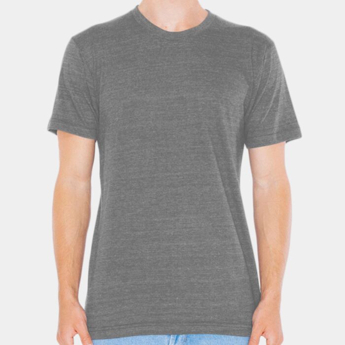 American Apparel Tri Blend Short Sleeve Track T Shirt TR401W Tri Blend Short Sleeve Track T Shirt Thumbnail