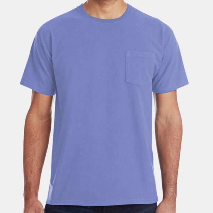 Unisex Garment-Dyed T-Shirt with Pocket Thumbnail