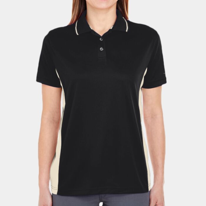 UltraClub Ladies' Cool & Dry Sport Two-Tone Polo 8406L Ladies' Cool & Dry Sport Two-Tone Polo Thumbnail
