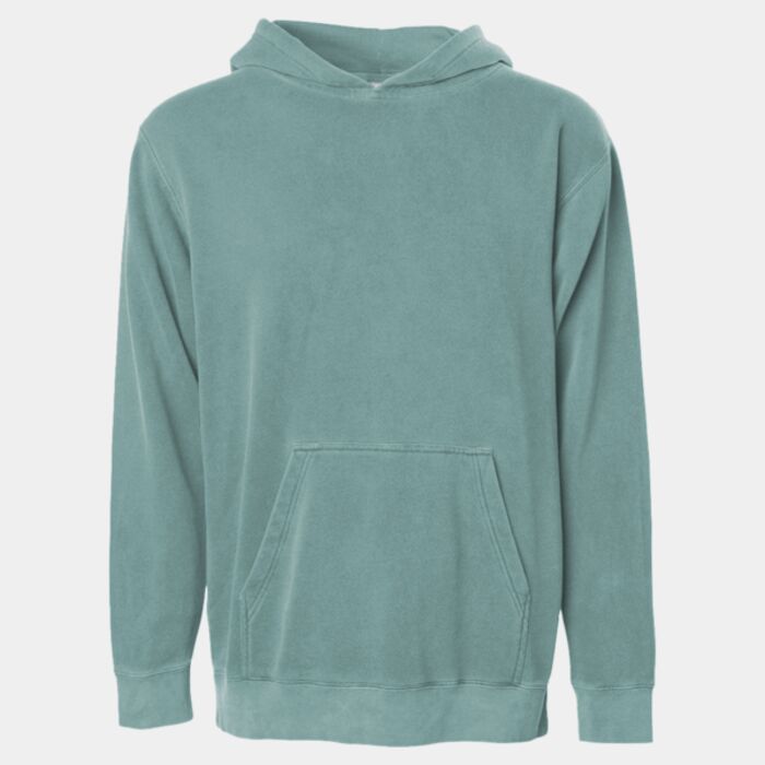 Youth Midweight Pigment-Dyed Hooded Sweatshirt Thumbnail