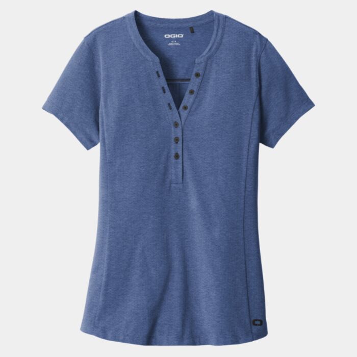 OGIO Women's Tread Henley LOG136 Women's Tread Henley Thumbnail