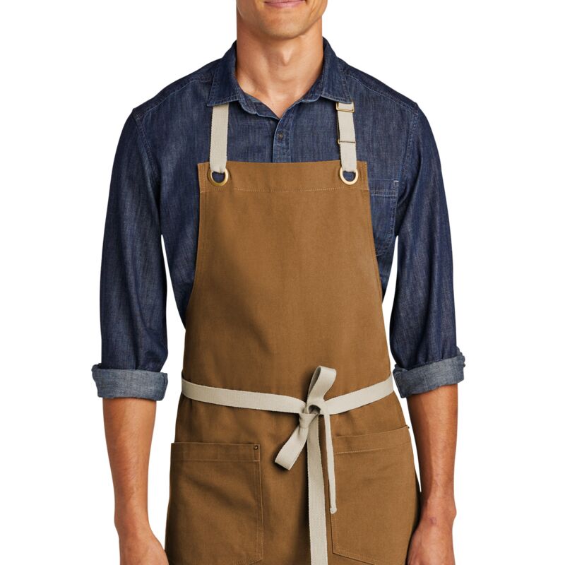 Canvas Full Length Two Pocket Apron Thumbnail