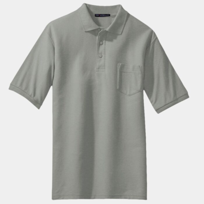 Port Authority Silk Touch™ Polo with Pocket K500P Silk Touch™ Polo with Pocket Thumbnail