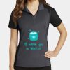 Women's Colorblock Micropique Sport Wick ® Polo Thumbnail