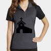 Women's Colorblock Micropique Sport Wick ® Polo Thumbnail